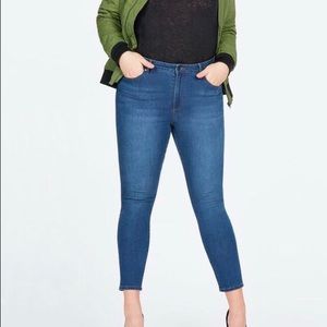 Just Fab High Rise Skinny 16w
